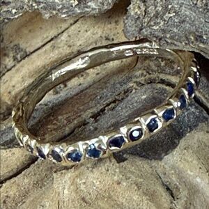 Ruth Tomlinson “Eternal Sapphire Ring”. New with tags.